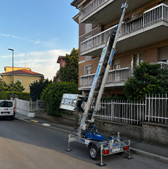 sollevamento mobili con autoscala